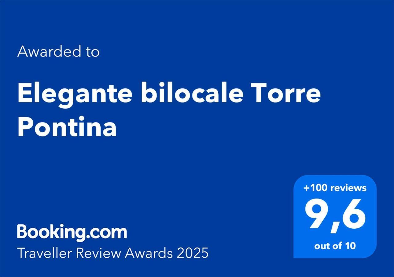 Elegante Bilocale Torre Pontina Apartment Latina Bagian luar foto